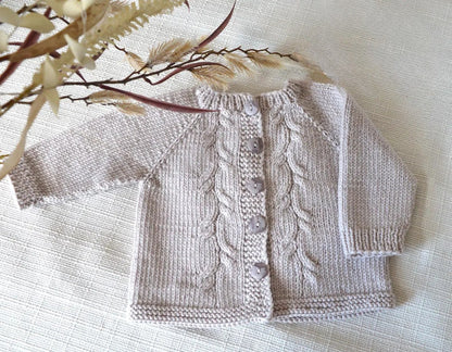 Willow Shale Cardigan Knitting Pattern