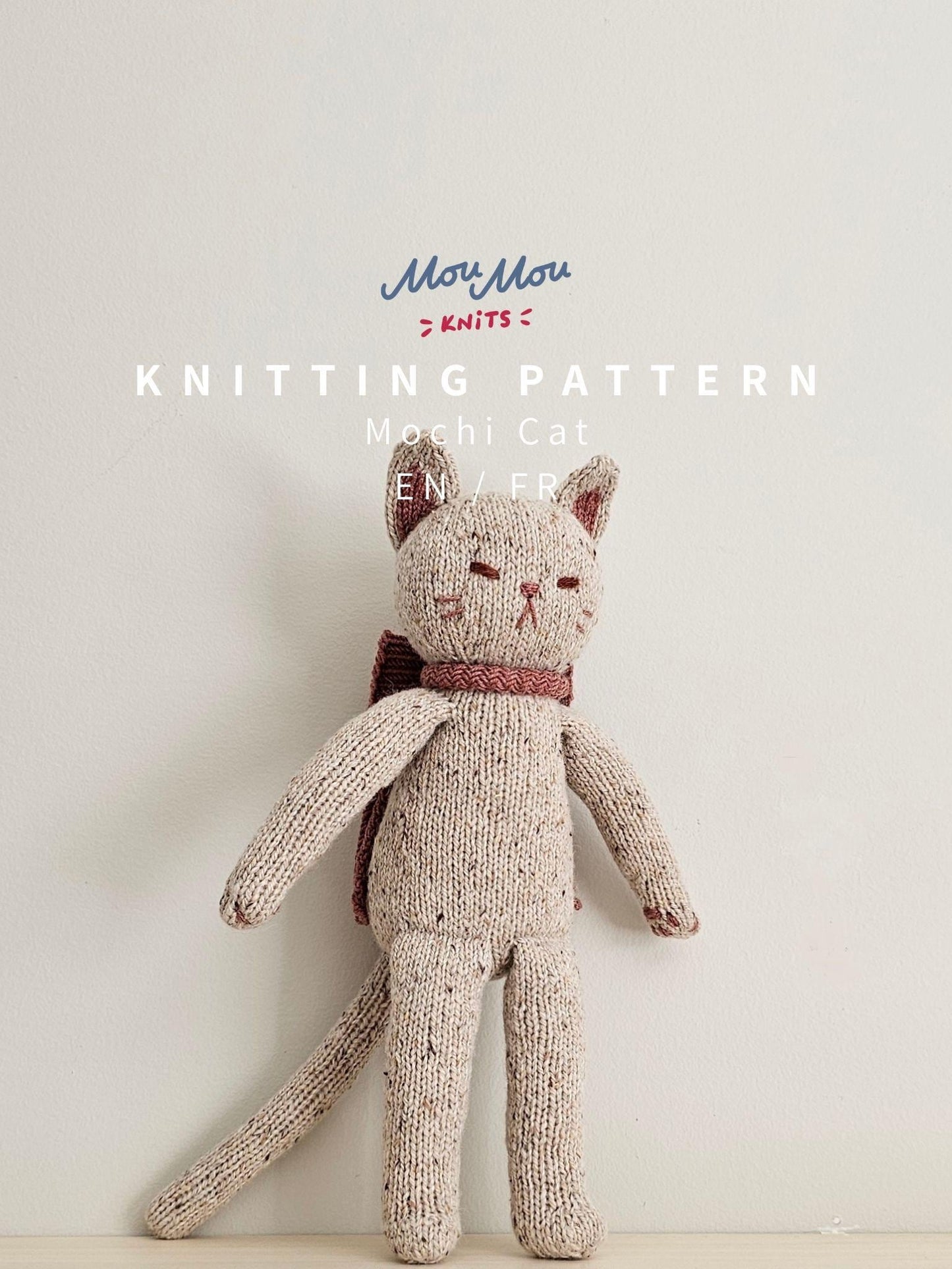 Mochi Cat Knitting Pattern