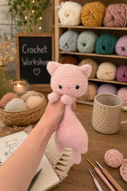 Floppy Cat Crochet Pattern