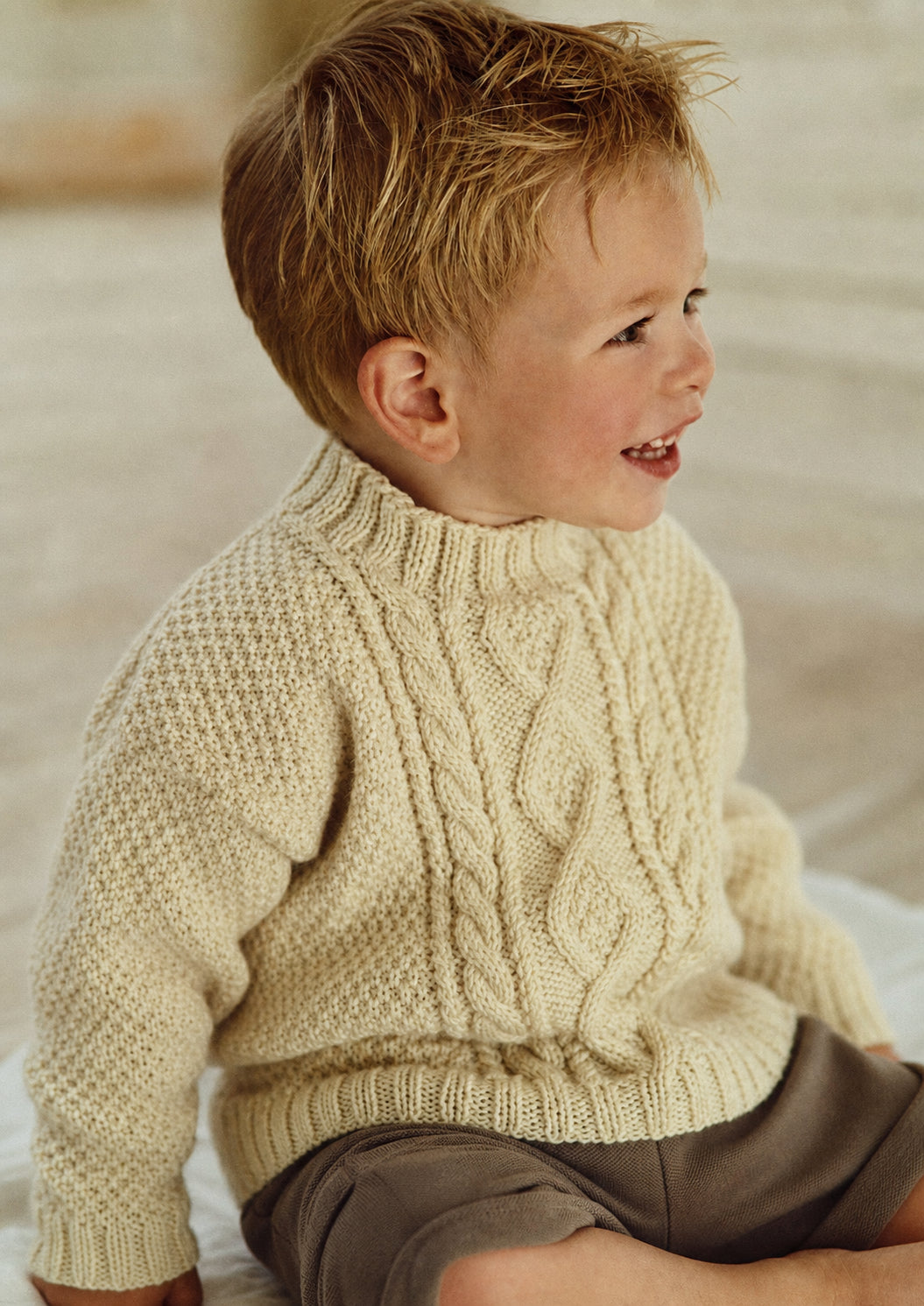 Vintage Cable Panel Sweaters + Toy Bunny Knitting Pattern