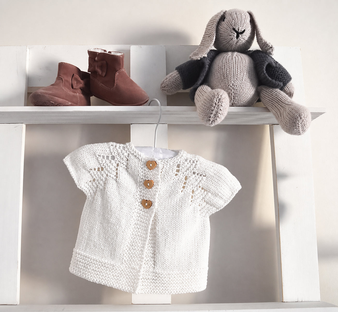 Flume Top Down Cardigan Knitting Pattern