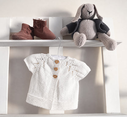 Flume Top Down Cardigan Knitting Pattern
