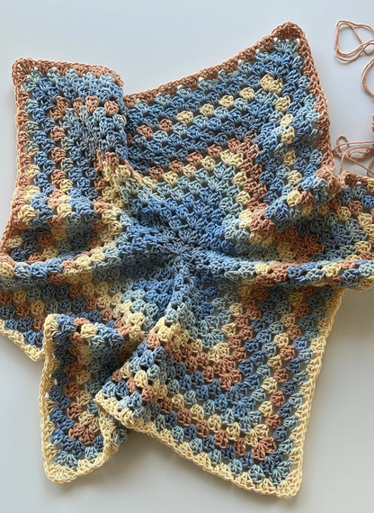 Granny Hexagon Pullover Sweater Crochet Pattern