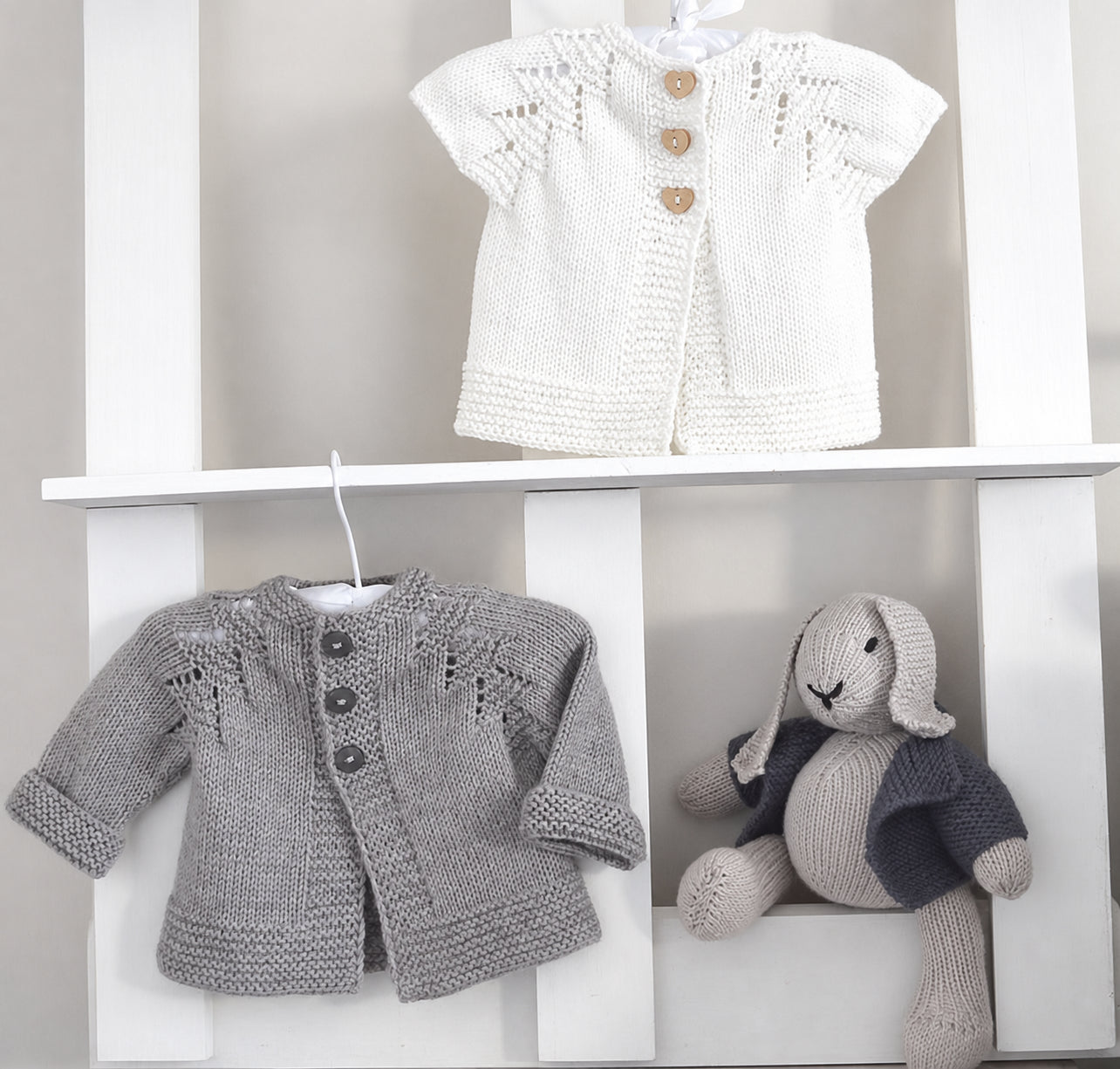 Flume Top Down Cardigan Knitting Pattern