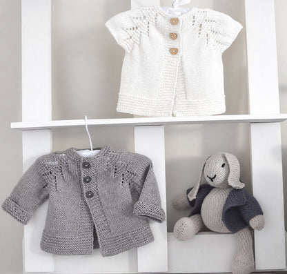 Flume Top Down Cardigan Knitting Pattern
