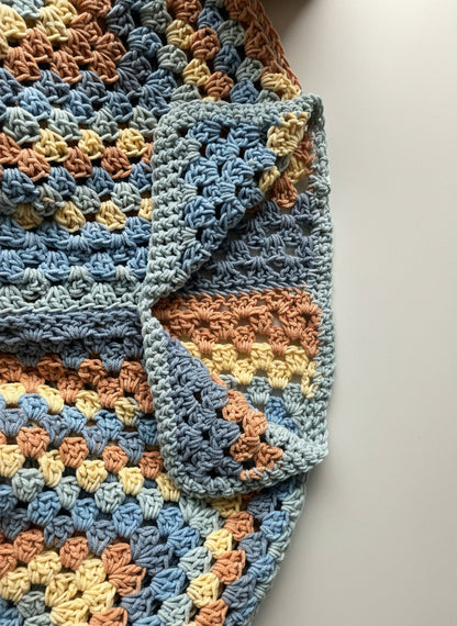 Granny Hexagon Pullover Sweater Crochet Pattern