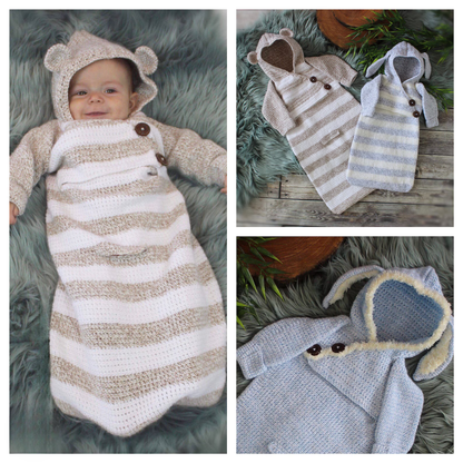 Baby Bunting Sack Crochet Pattern