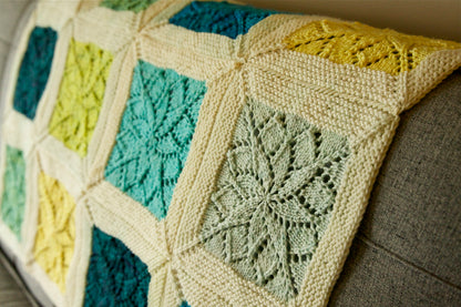 Vivid Blanket Knitting Pattern
