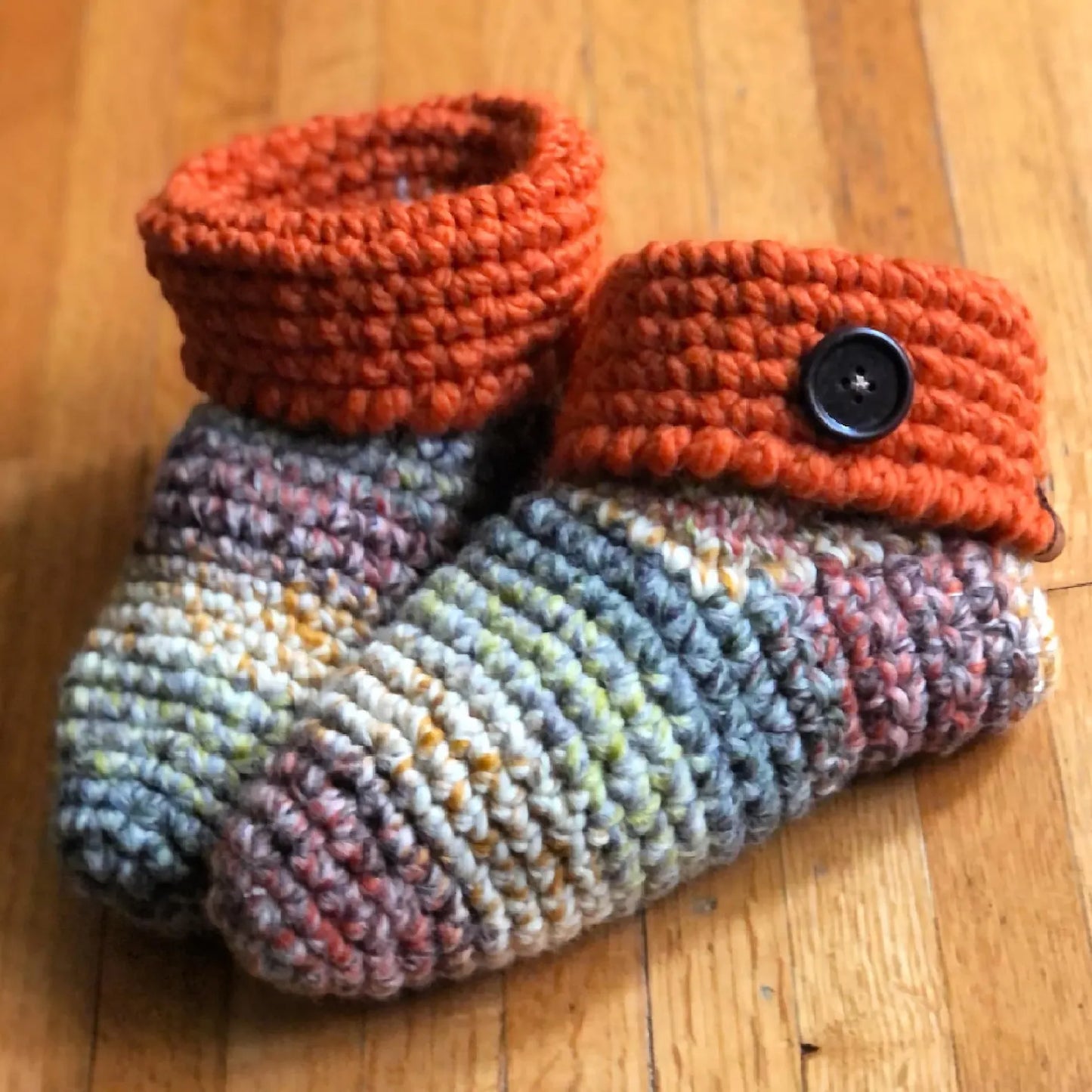 Crochet Boot Slipper Pattern