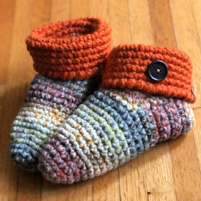 Crochet Boot Slipper Pattern