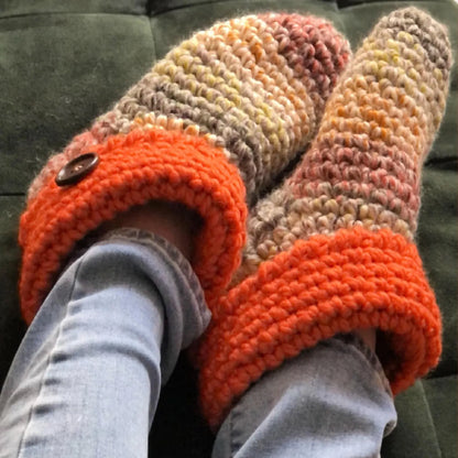 Crochet Boot Slipper Pattern