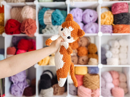 Low-Sew Kitties Amigurumi Crochet Pattern