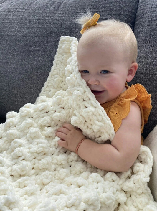 Crochet Baby Lovey Blanket Pattern