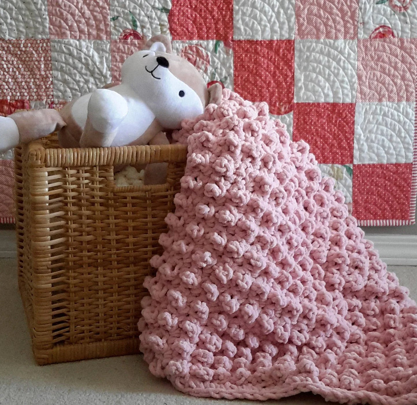 Crochet Baby Lovey Blanket Pattern