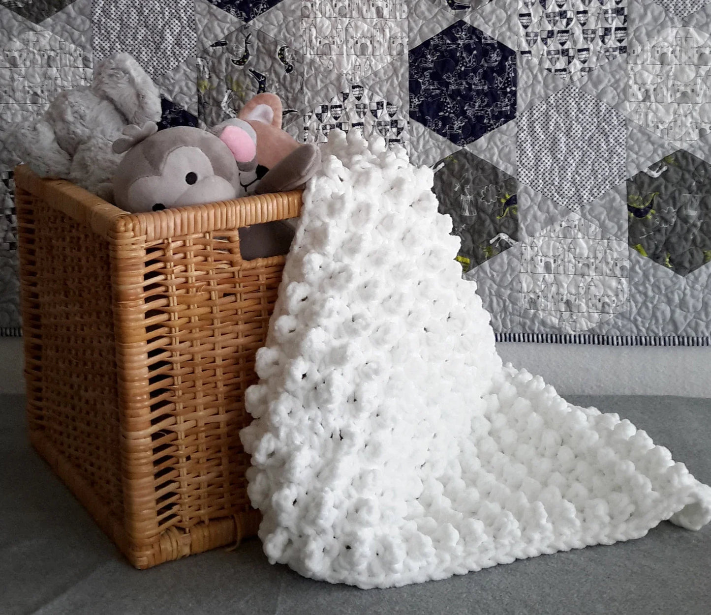 Crochet Baby Lovey Blanket Pattern