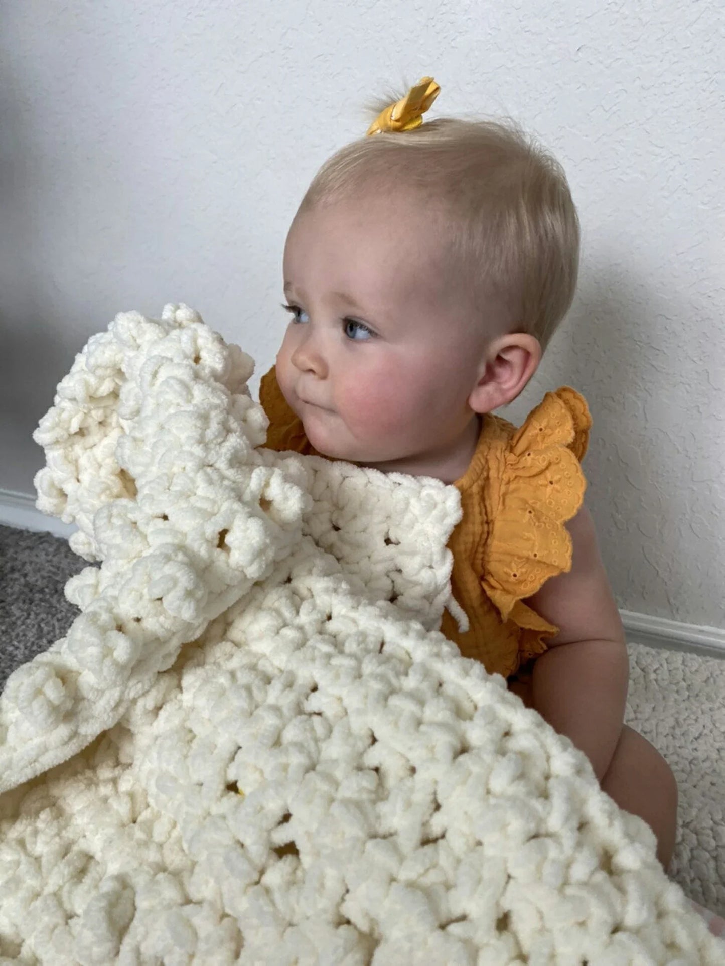 Crochet Baby Lovey Blanket Pattern