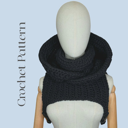 Matrixx Hooded Cowl Crochet Pattern