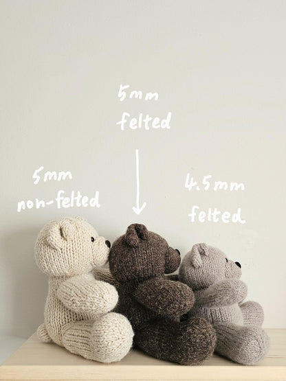 Bera Teddy Bear Knitting Pattern