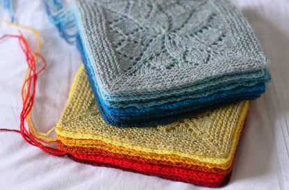 Vivid Blanket Knitting Pattern