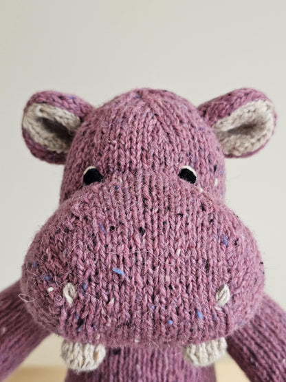 Mochi Hippo Doll Knitting Pattern