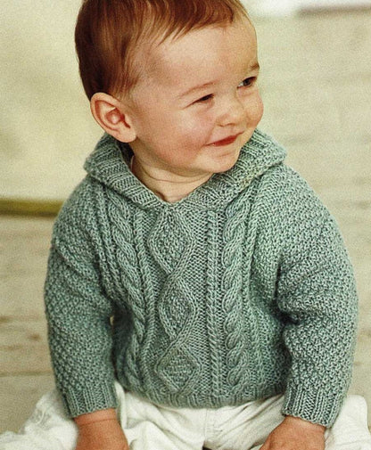Vintage Cable Panel Sweaters + Toy Bunny Knitting Pattern