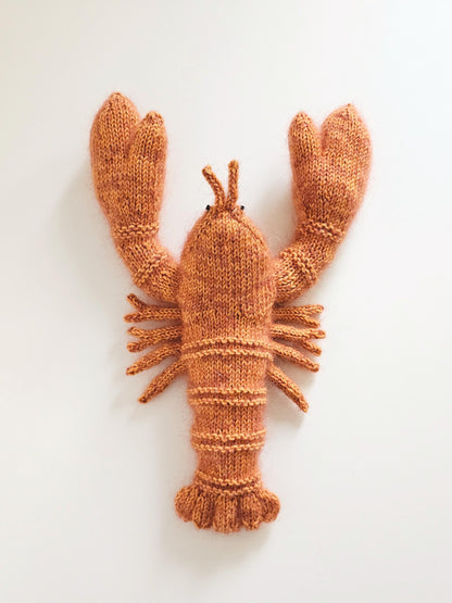 Plushie Lobster Toy Knitting Pattern