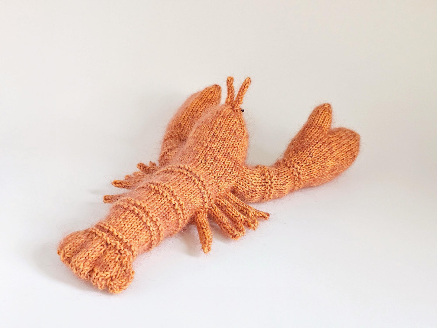 Plushie Lobster Toy Knitting Pattern