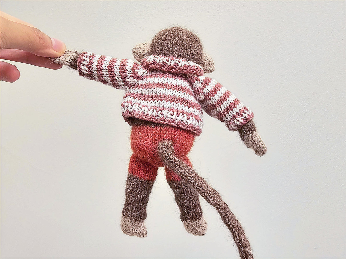 Dressed Monkey Knitting Pattern