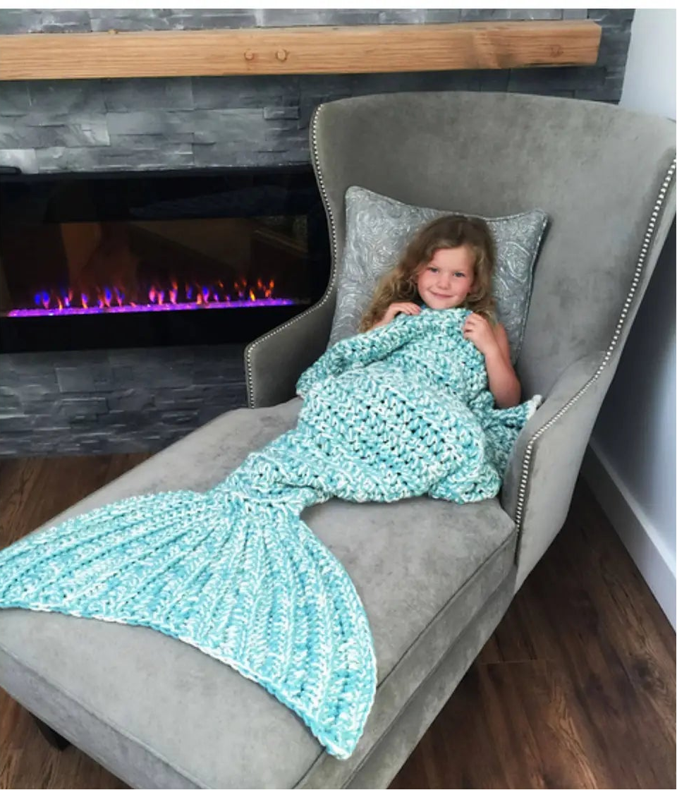 Mermaid Blanket Crochet Pattern