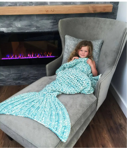 Mermaid Blanket Crochet Pattern