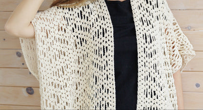 Esma Cape Sweater Crochet Pattern