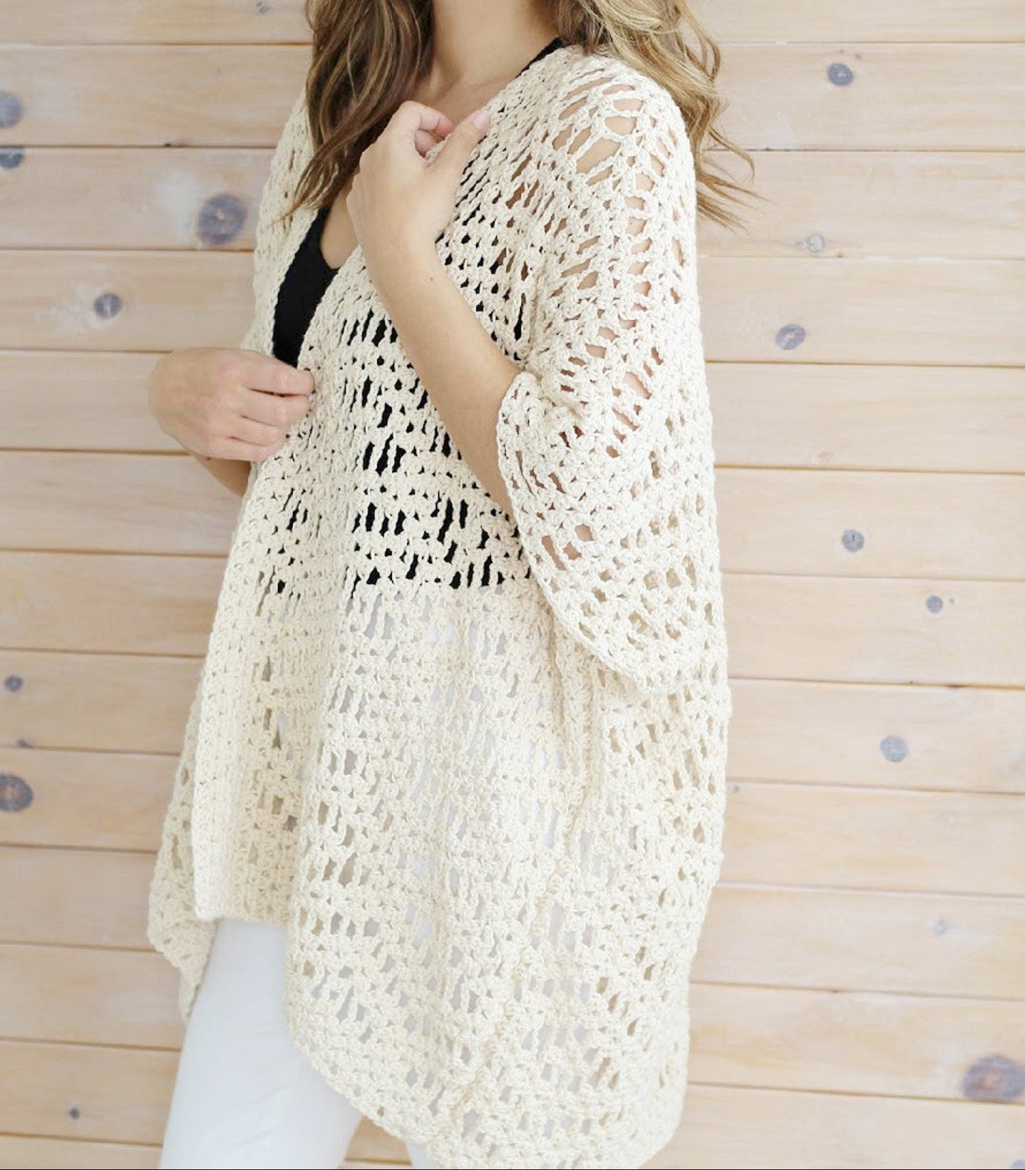 Esma Cape Sweater Crochet Pattern