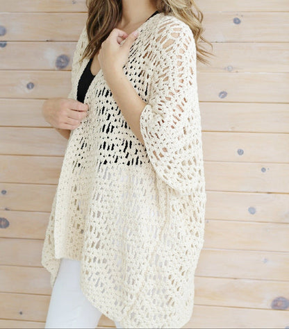 Esma Cape Sweater Crochet Pattern