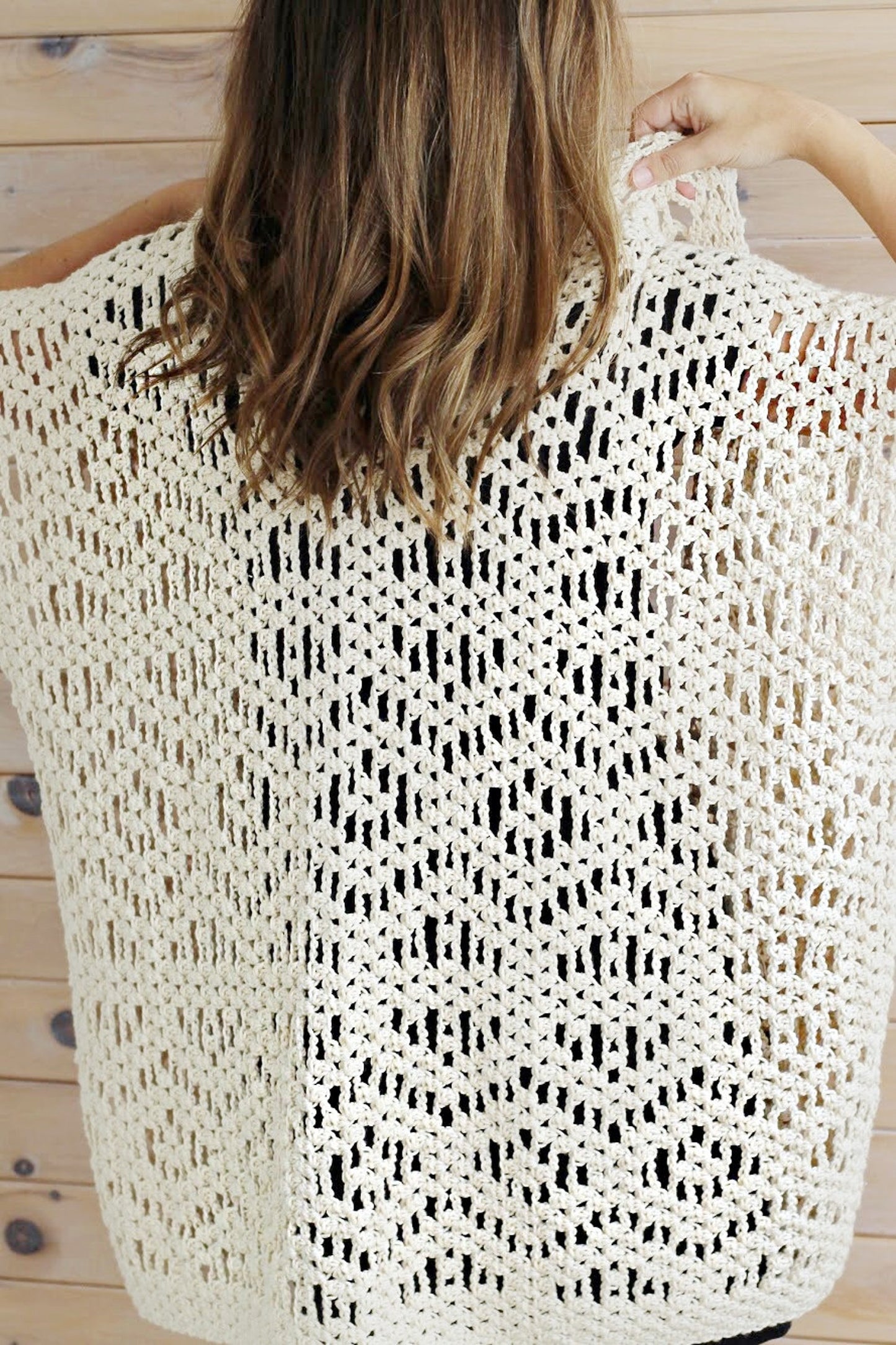 Esma Cape Sweater Crochet Pattern
