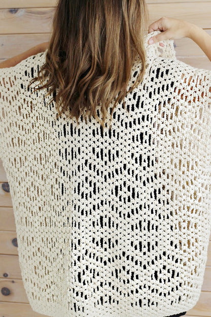 Esma Cape Sweater Crochet Pattern