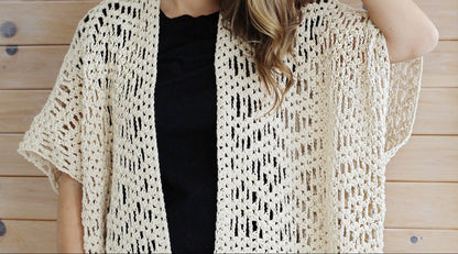 Esma Cape Sweater Crochet Pattern