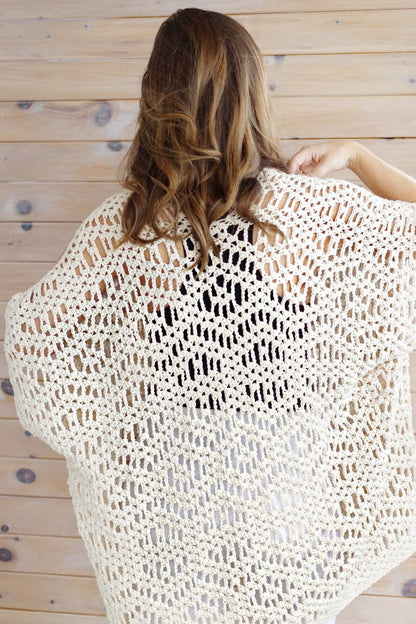 Esma Cape Sweater Crochet Pattern