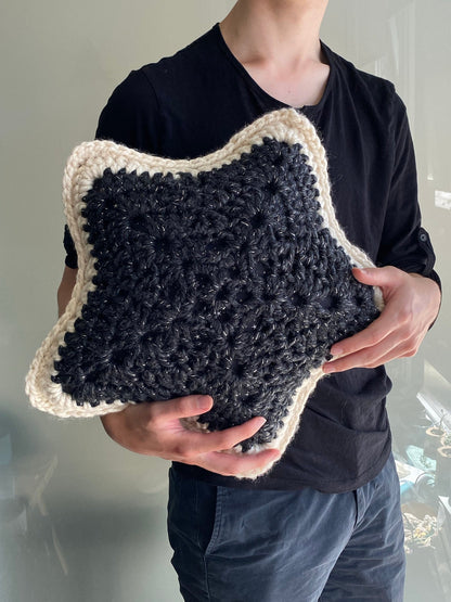 Stellar Star Pillow Crochet Pattern