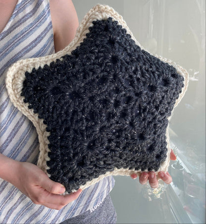 Stellar Star Pillow Crochet Pattern