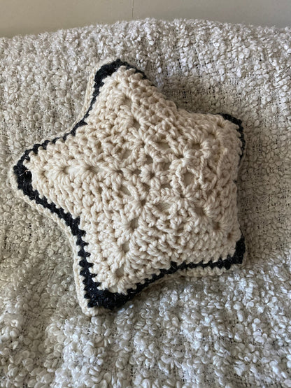 Stellar Star Pillow Crochet Pattern