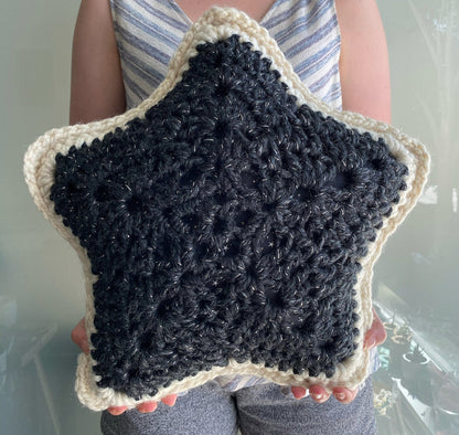 Stellar Star Pillow Crochet Pattern