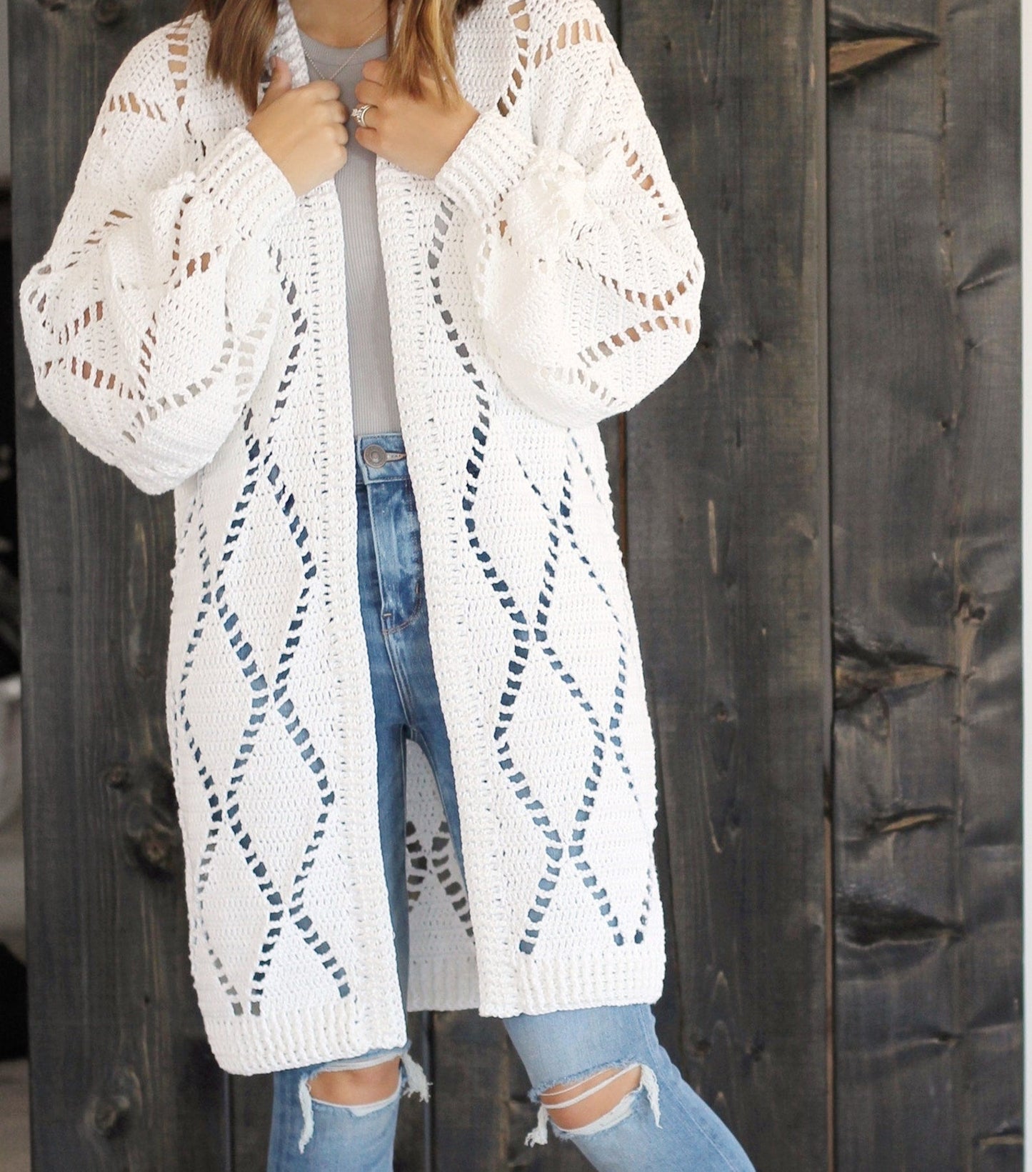 Eva Summer Sweater Crochet Pattern