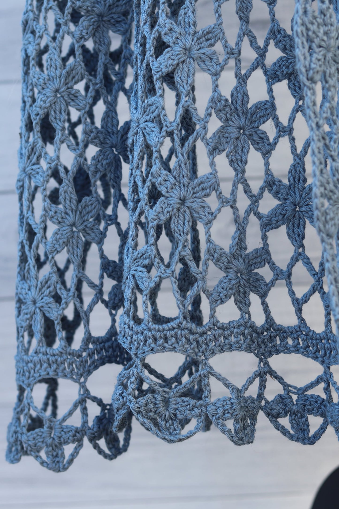 Orchid Shawl Crochet Pattern