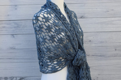 Orchid Shawl Crochet Pattern