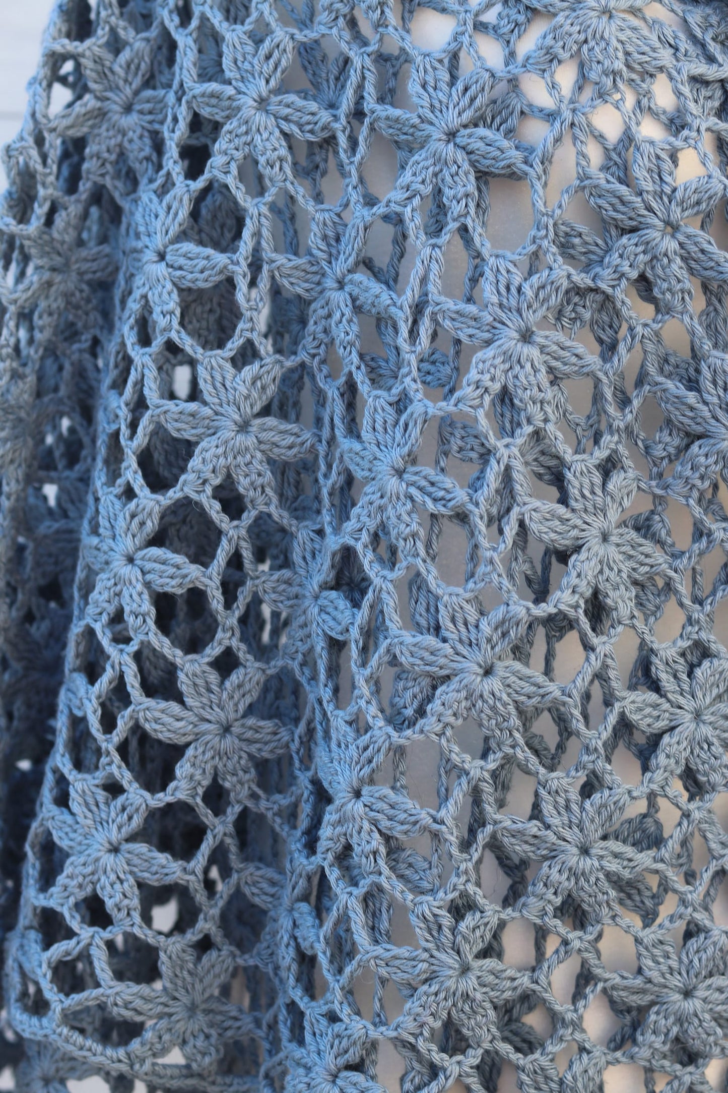Orchid Shawl Crochet Pattern