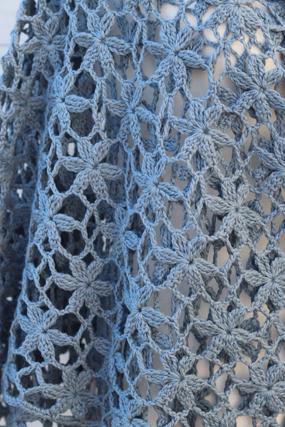 Orchid Shawl Crochet Pattern