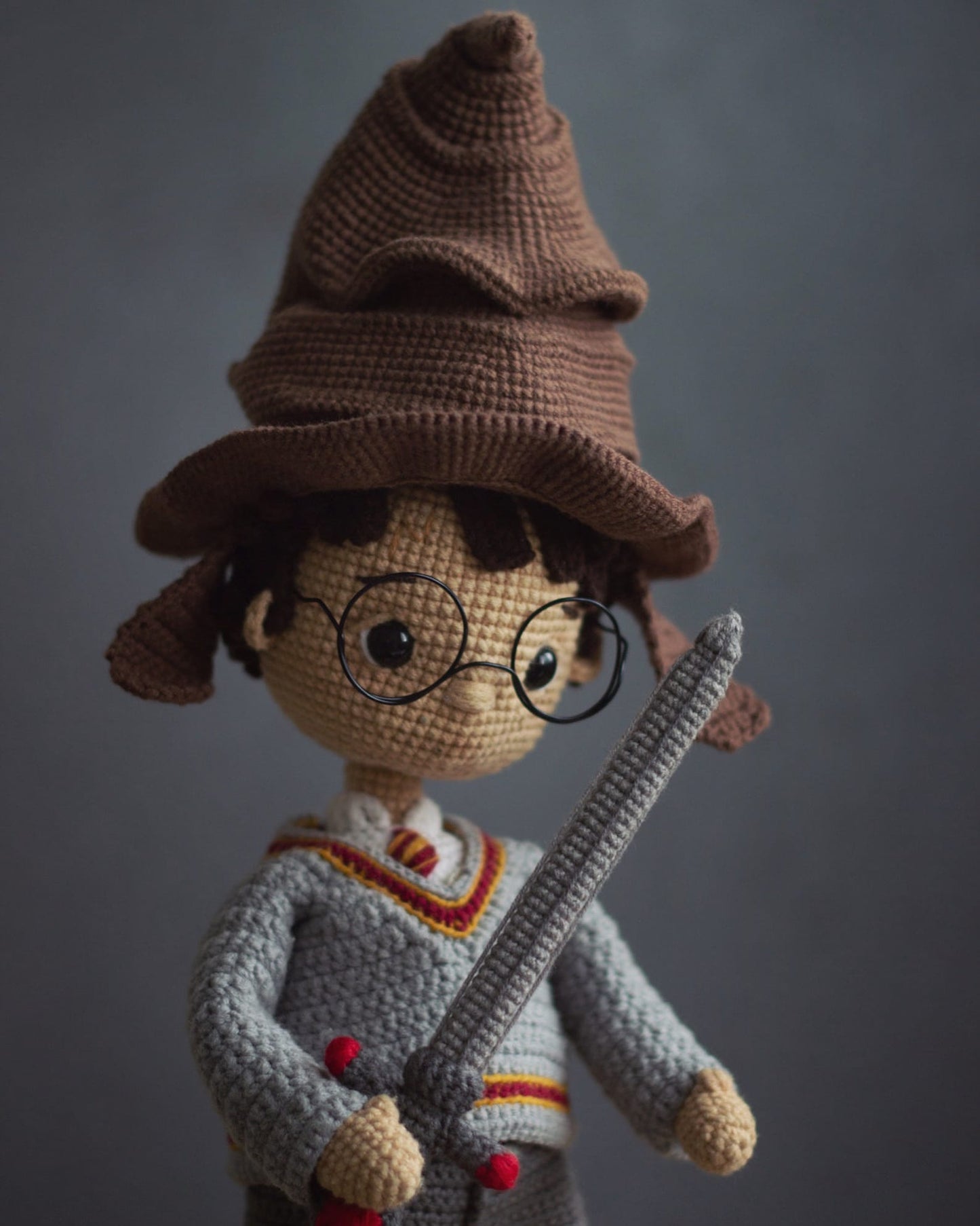 Famous Wizard Boy Crochet Doll Pattern