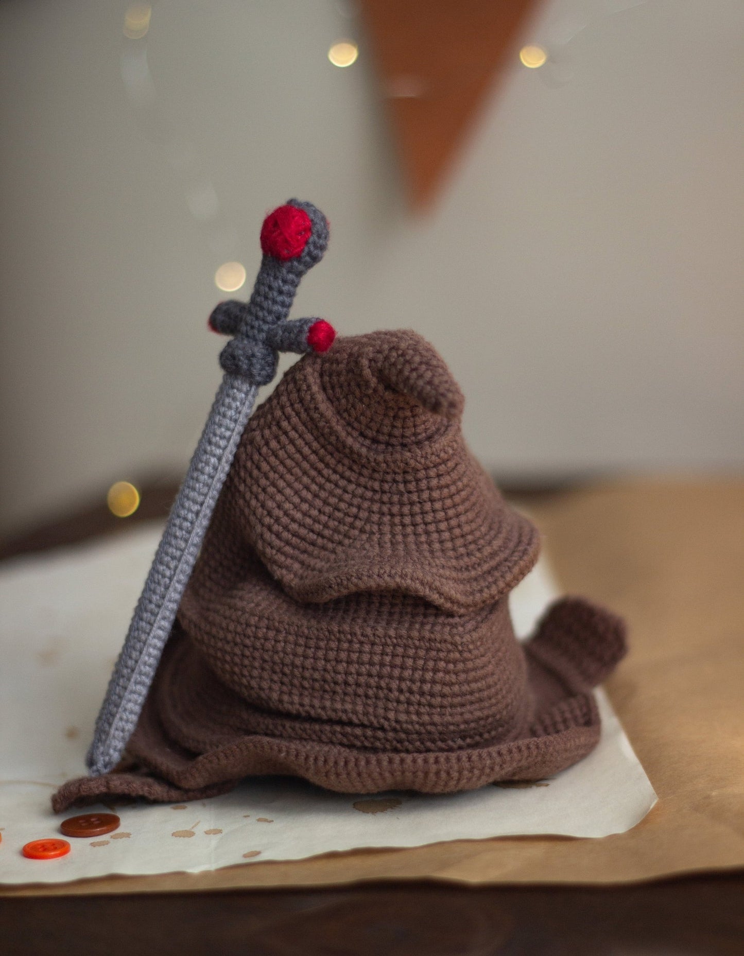 Famous Wizard Boy Crochet Doll Pattern