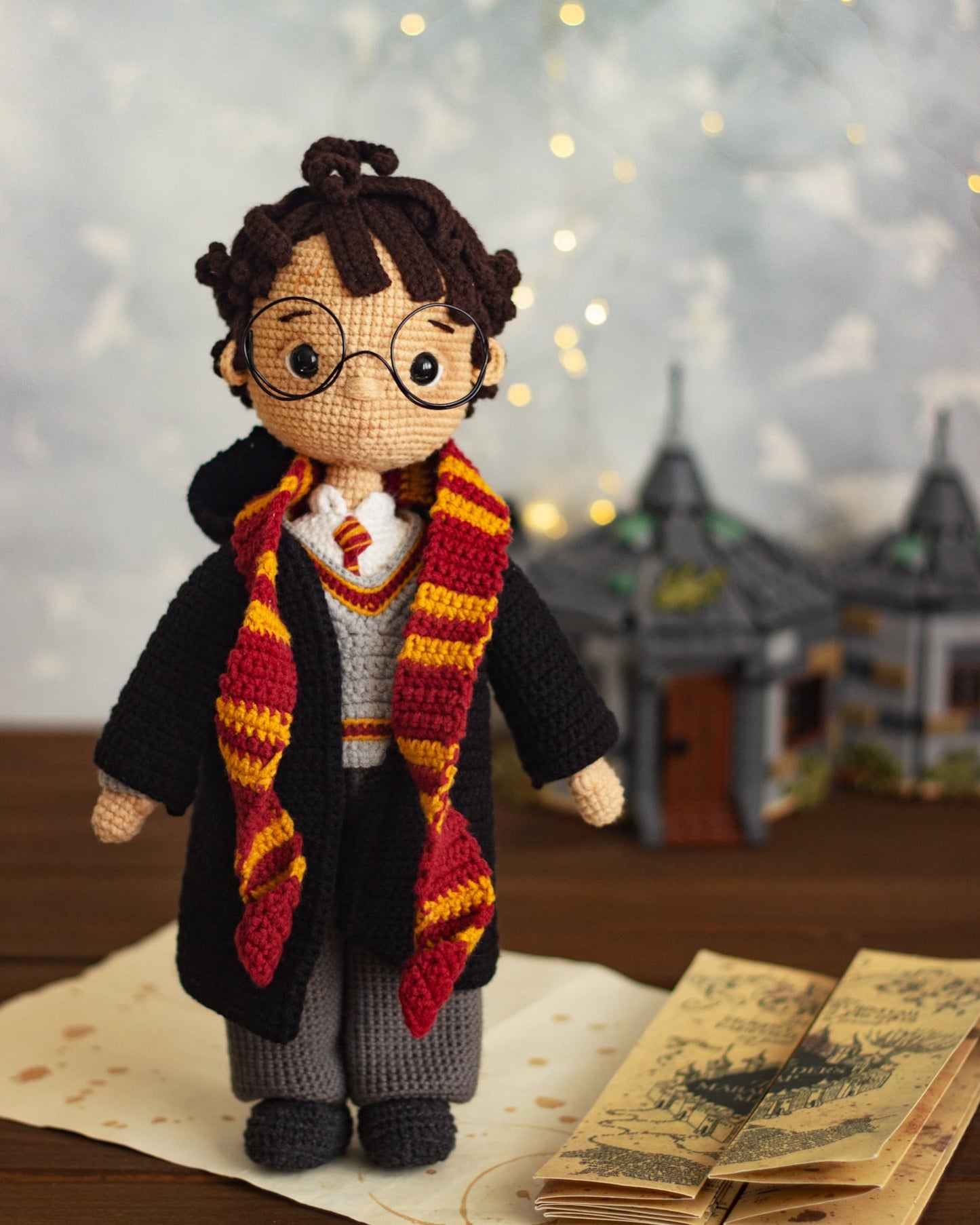 Famous Wizard Boy Crochet Doll Pattern