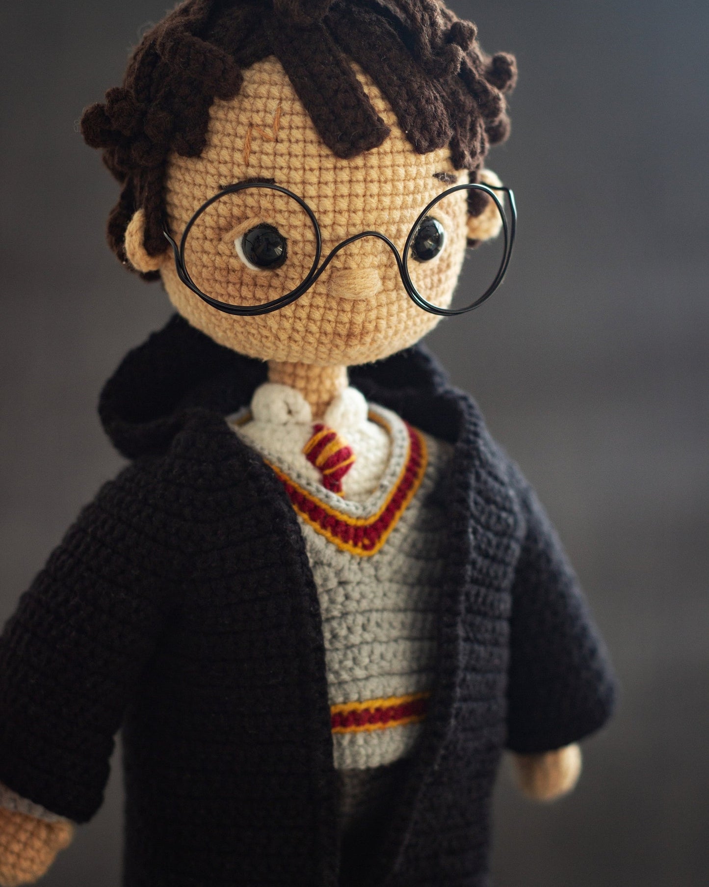 Famous Wizard Boy Crochet Doll Pattern